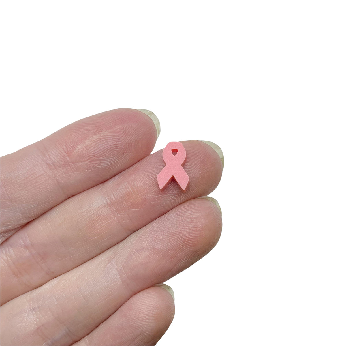 Awareness Ribbon Shaped Mini Jewelry Blanks