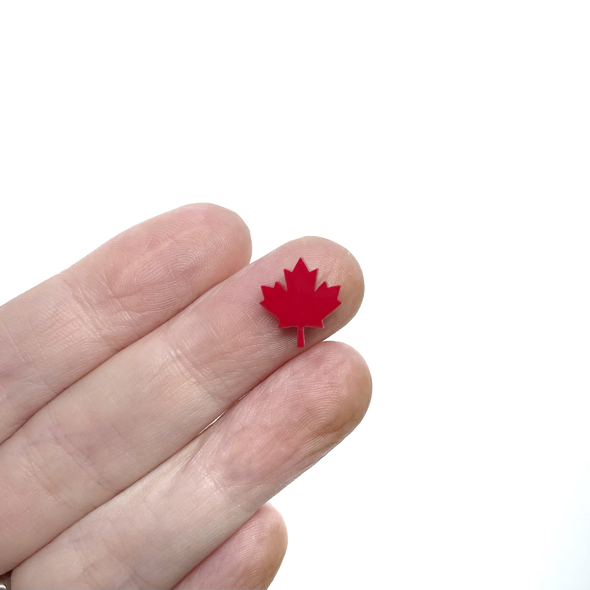 Maple Leaf Shaped Mini Jewelry Blanks