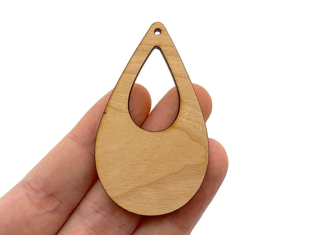 a hand holding a wooden object in it's palm