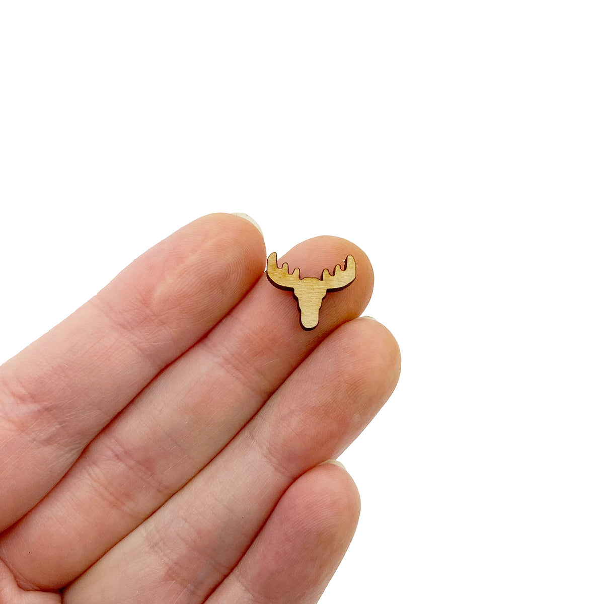 Moose Shaped Mini Jewelry Blanks