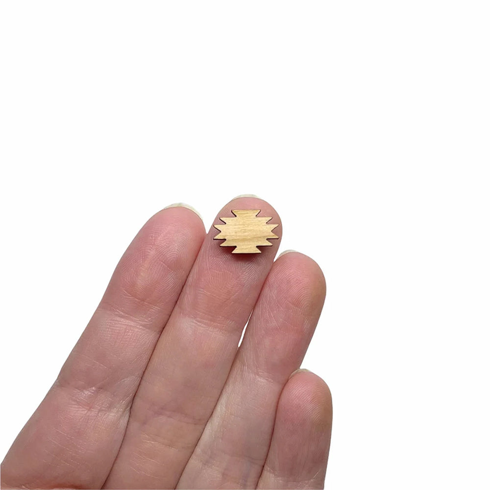 Aztec Shaped Mini Jewelry Blanks