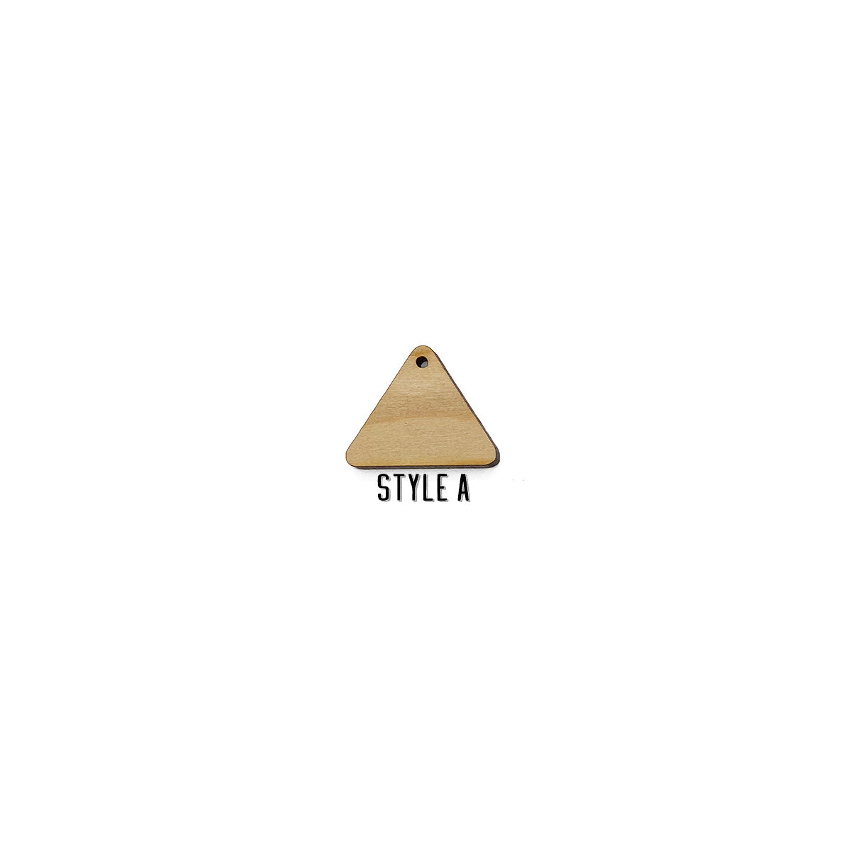 Triangle Connector Jewelry Charm Blanks