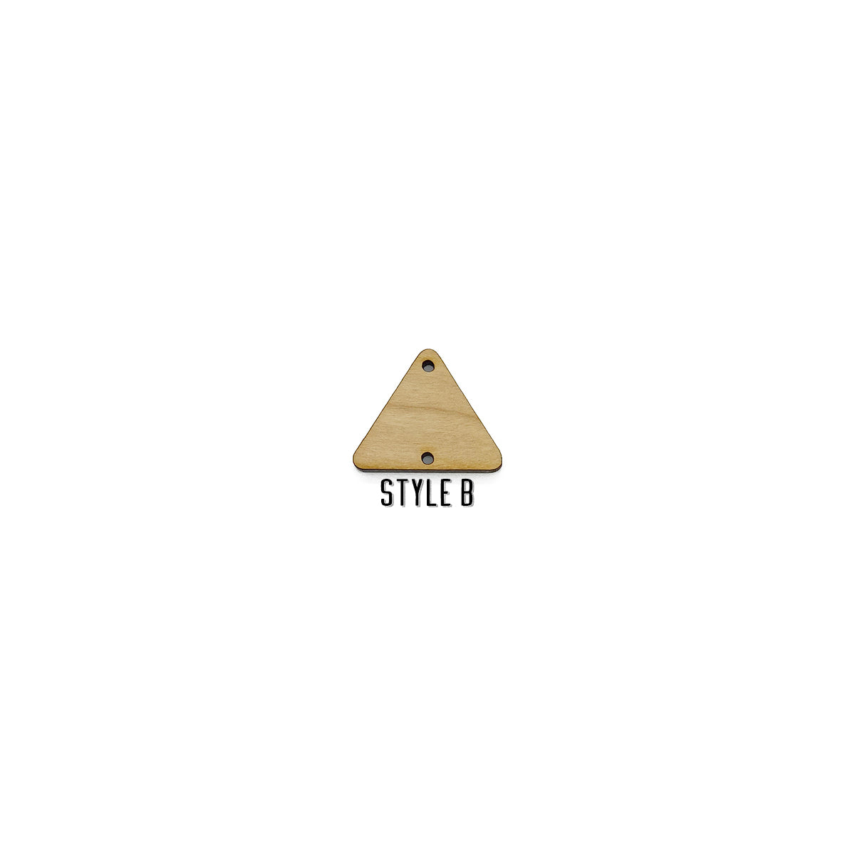 Triangle Connector Jewelry Charm Blanks