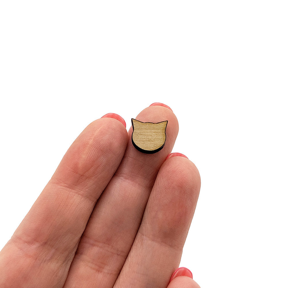 Cat Shaped Mini Jewelry Blanks