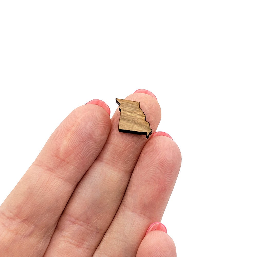 Missouri Shaped Mini Jewelry Blanks