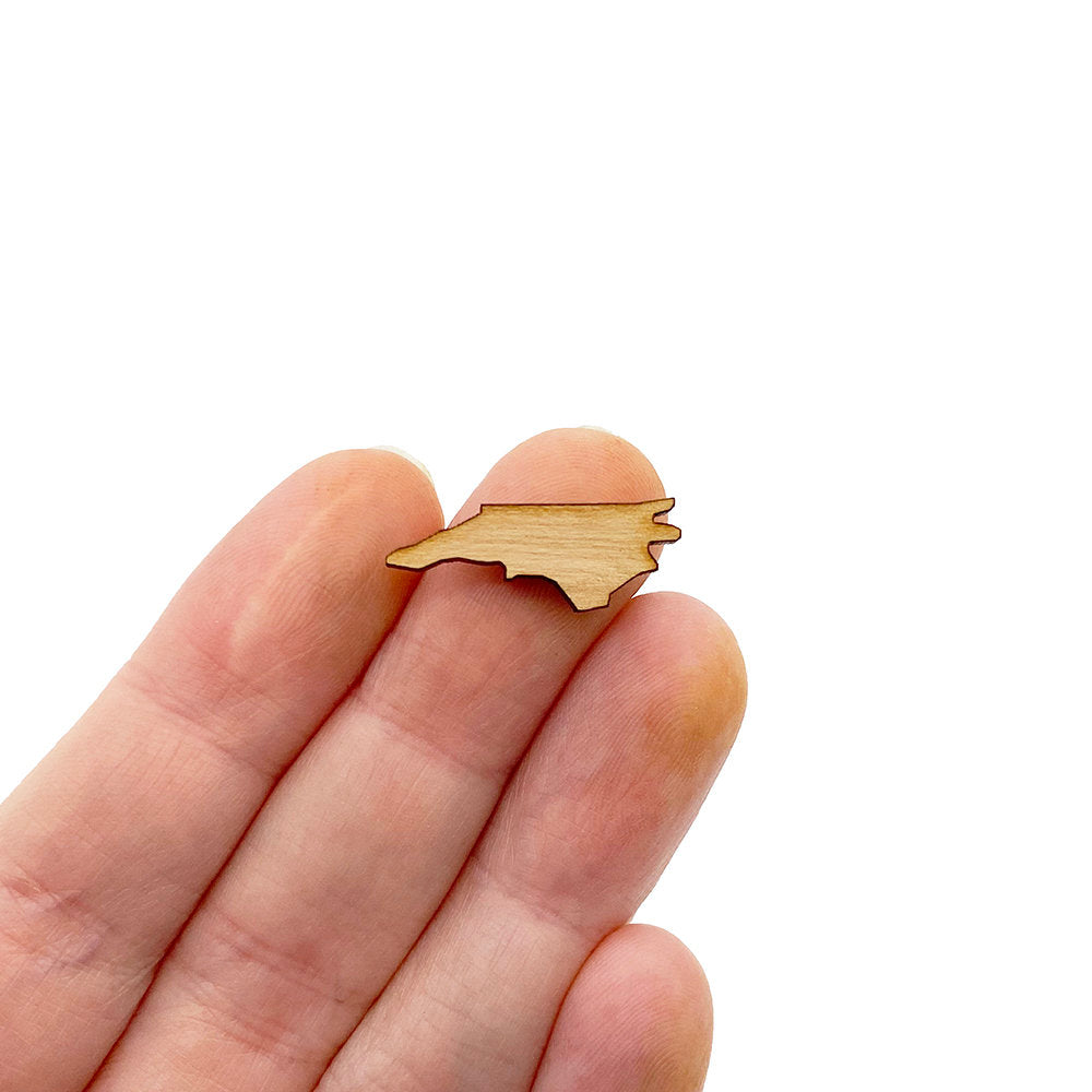 North Carolina Shaped Mini Jewelry Blanks