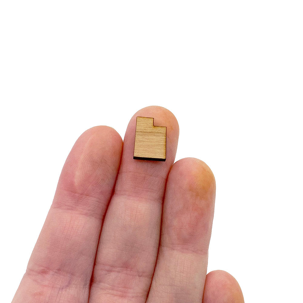 Utah Shaped Mini Jewelry Blanks