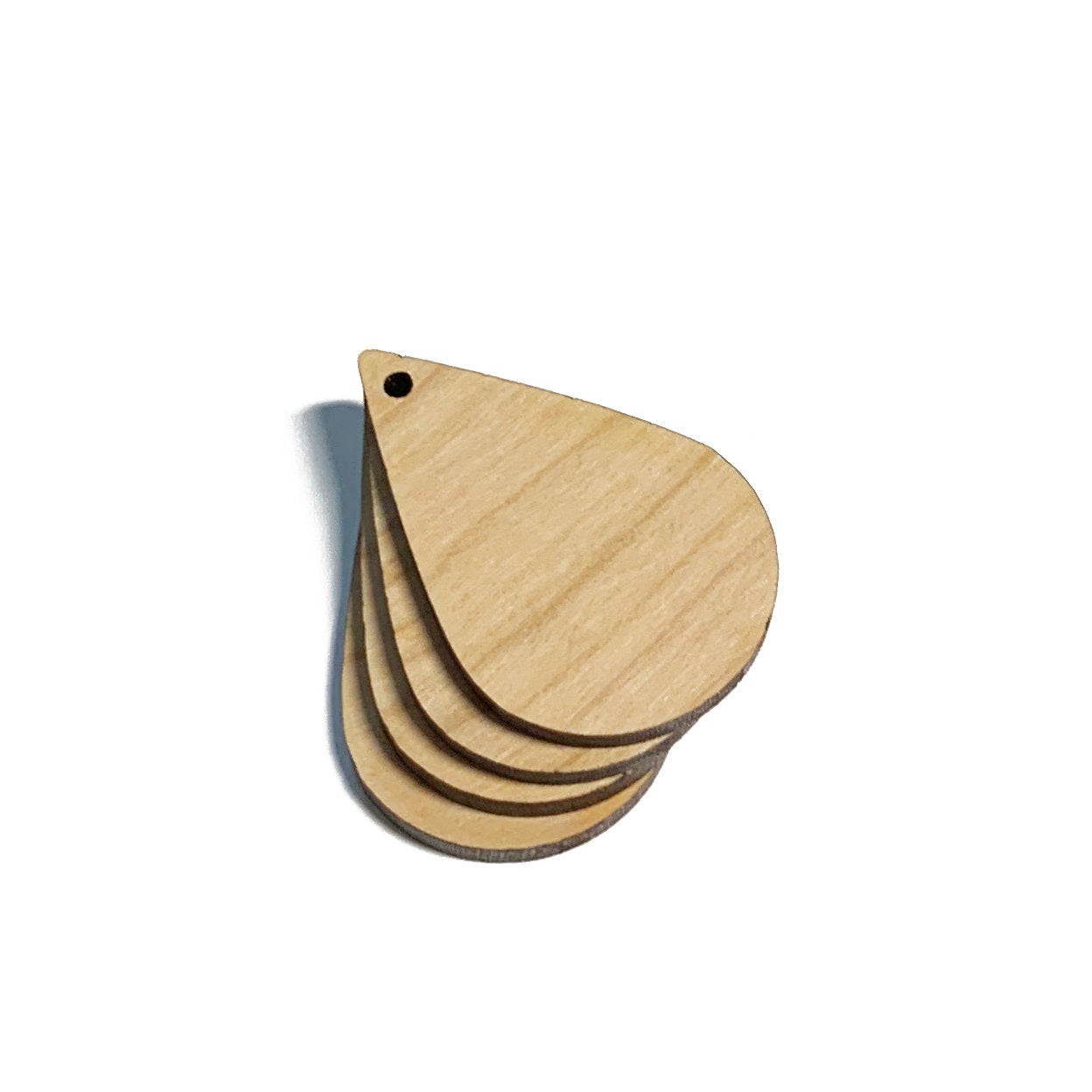 Small Tear Drop Jewelry Charm Blanks