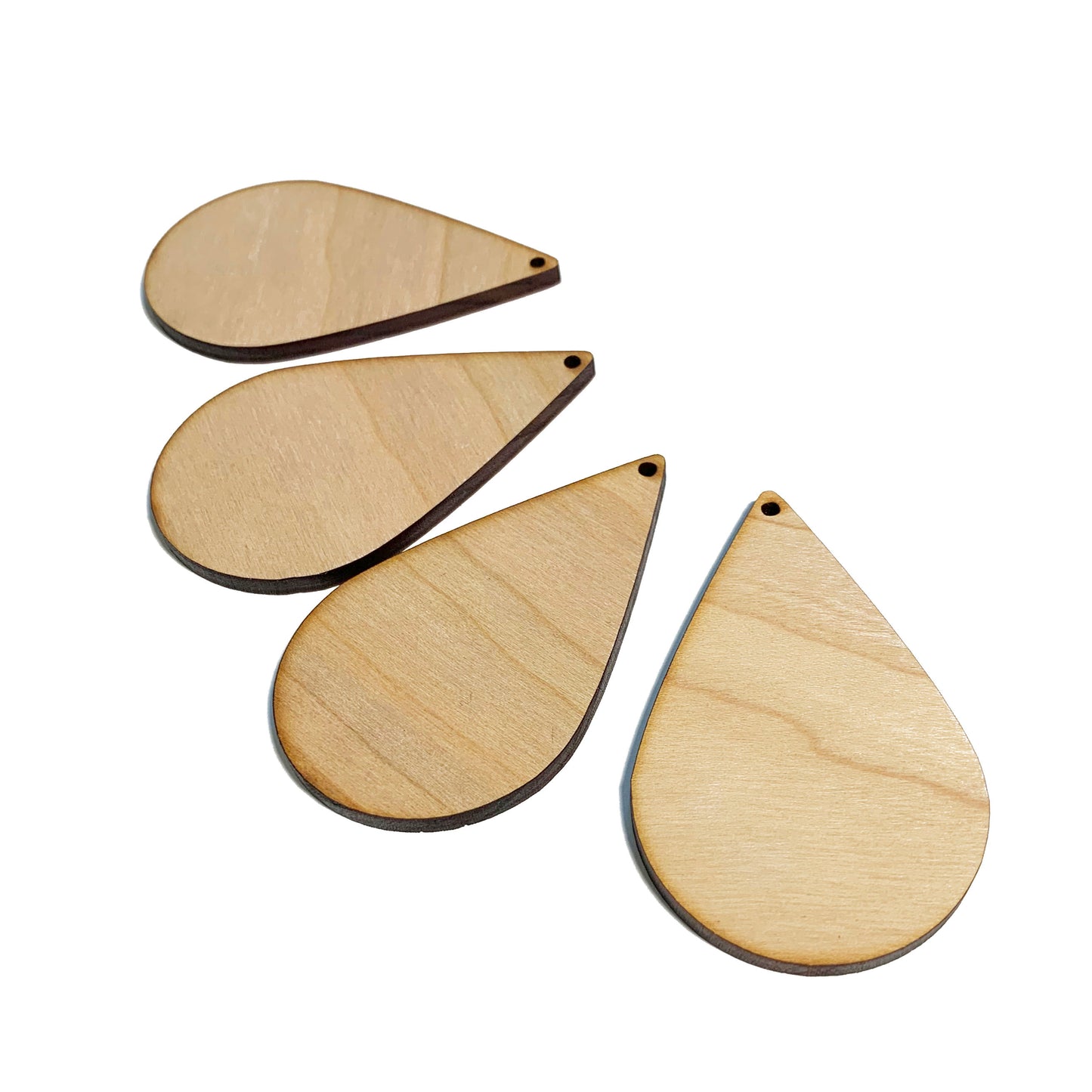 Medium Tear Drop Jewelry Charm Blanks