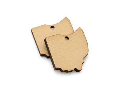 Ohio Jewelry Charm Blanks