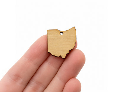 Ohio Jewelry Charm Blanks