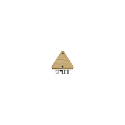 Triangle Connector Jewelry Charm Blanks