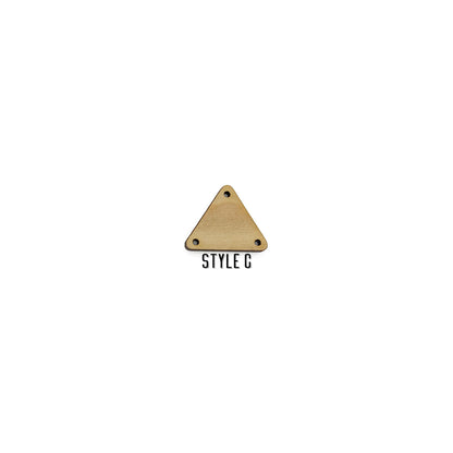 Triangle Connector Jewelry Charm Blanks