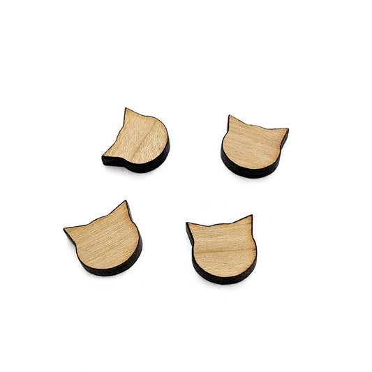 Cat Shaped  Mini Jewelry Blanks