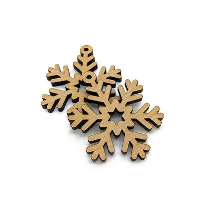 Star Snowflake Shaped Jewelry Charm Blanks