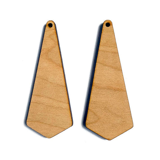 Triangular Jewelry Charm Blanks