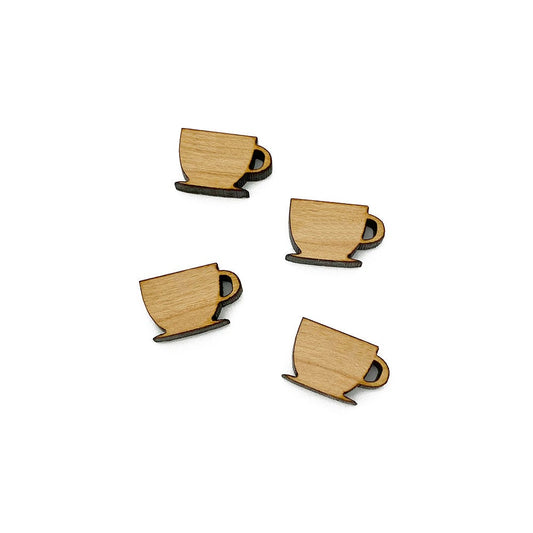 Tea Cup Shaped Mini Jewelry Blanks