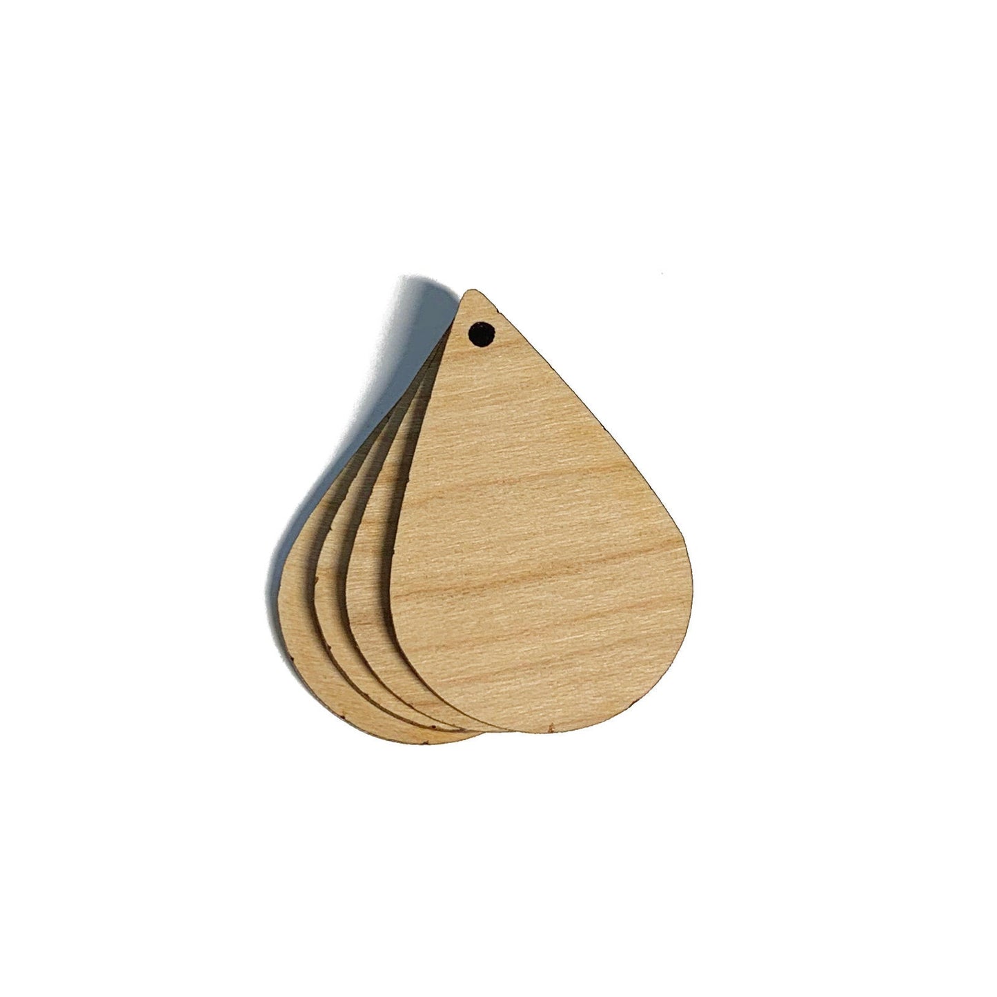 Small Tear Drop Jewelry Charm Blanks