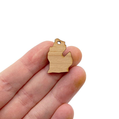 Michigan Jewelry Charm Blanks